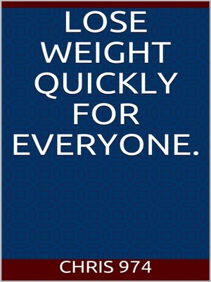 cover image of Lose weight quickly for everyone.
